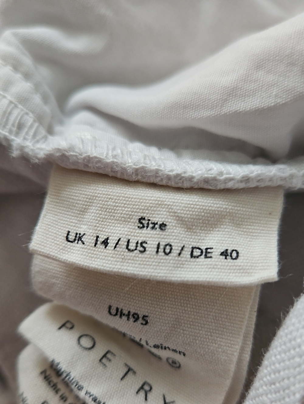 Poetry 100% Linen Pants, Size 10. - Picture 3 of 13